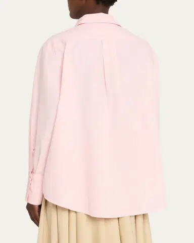 House of Dagmar Asymmetric Button-Front Shirt | Thumbnail 3