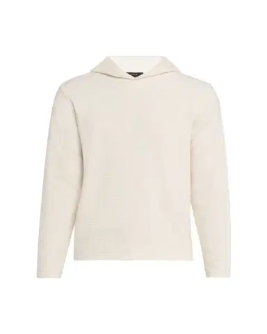 Vince Men's Double-Face Textured Hoodie | Thumbnail 1