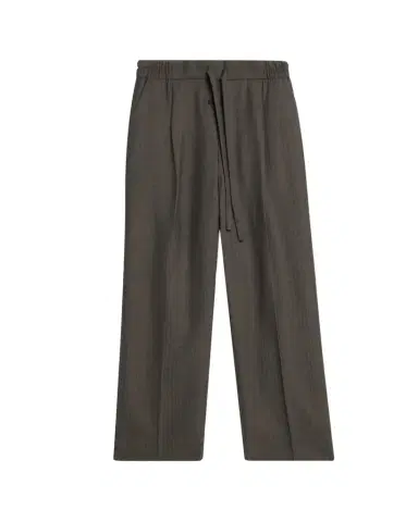 Fear of God Men's Pleated Virgin Wool Straight-Leg Trousers | Thumbnail 1
