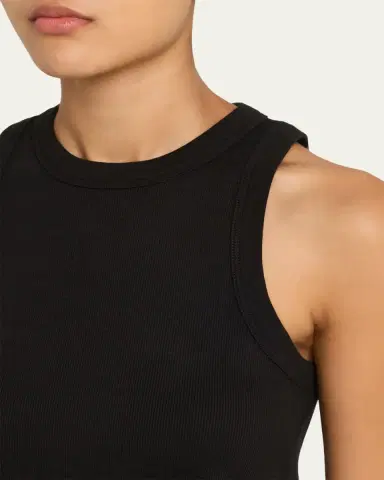Veronica Beard Jordyn Cropped Tank Top | Thumbnail 5