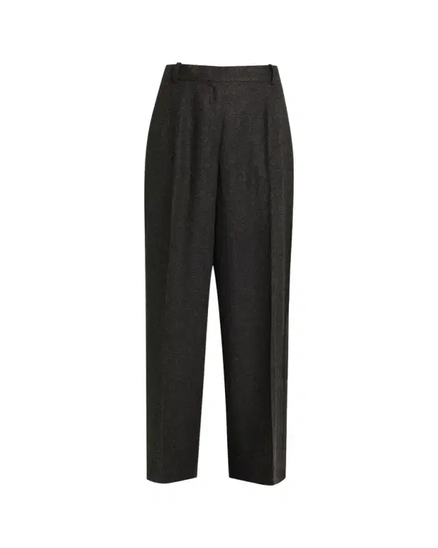 Wide Flannel Trousers