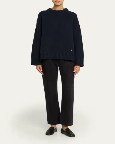 Ganni Chunky Mixed-Wool Sweater | Thumbnail 2