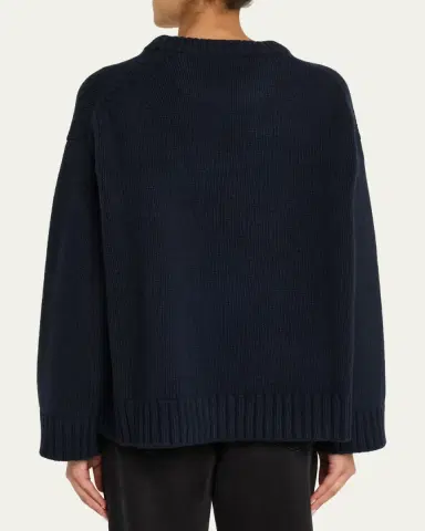 Ganni Chunky Mixed-Wool Sweater | Thumbnail 3