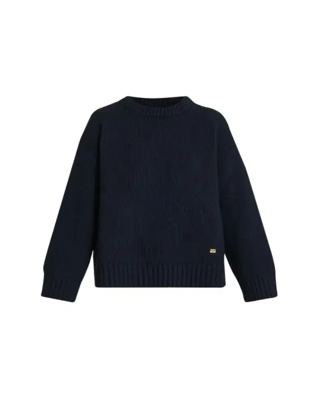 Chunky Mixed-Wool Sweater