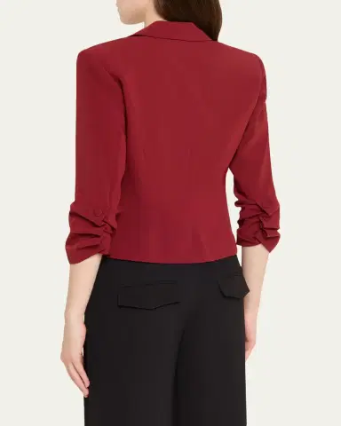 Cinq à Sept Khloe Petite Cropped 3/4-Sleeve Blazer | Thumbnail 11 Cinq à Sept Khloe Petite Cropped 3/4-Sleeve Blazer | Thumbnail 11