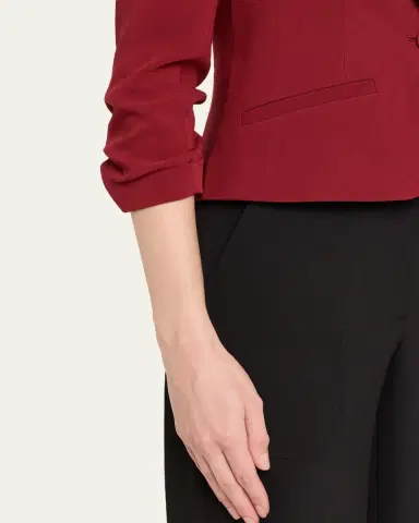 Cinq à Sept Khloe Petite Cropped 3/4-Sleeve Blazer | Thumbnail 13 Cinq à Sept Khloe Petite Cropped 3/4-Sleeve Blazer | Thumbnail 13