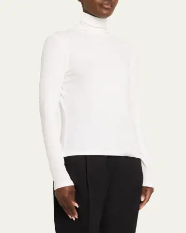 Vince Essential Long-Sleeve Turtleneck | Thumbnail 4