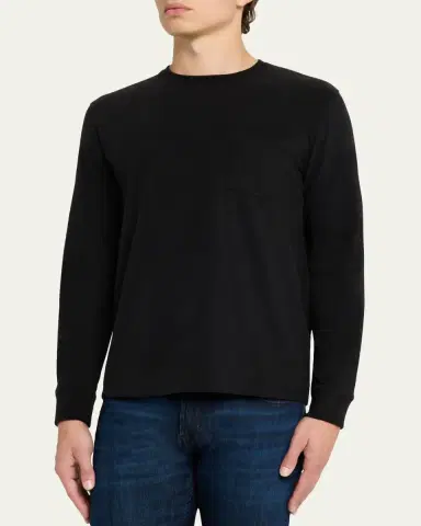 Vince Men's Sueded Jersey T-Shirt | Thumbnail 4
