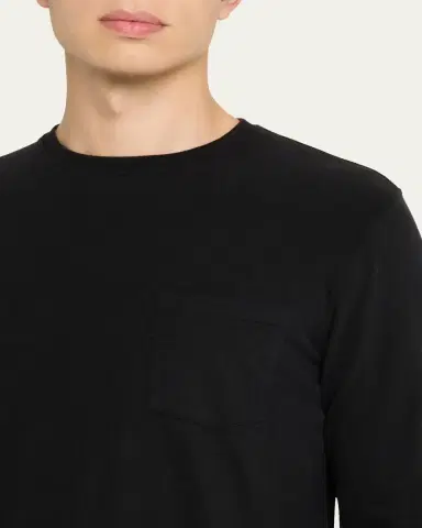 Vince Men's Sueded Jersey T-Shirt | Thumbnail 5