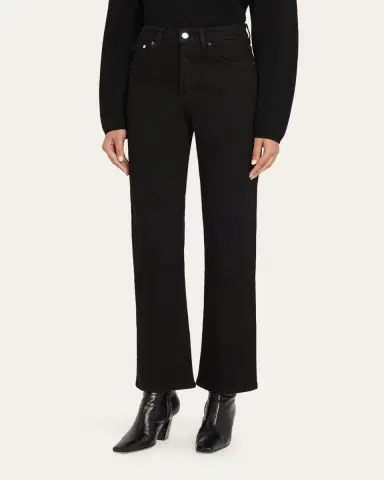 EB Denim High-Rise Straight Jeans | Thumbnail 4 EB Denim High-Rise Straight Jeans | Thumbnail 4