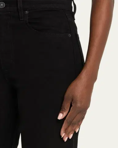 Cinq a Sept London High-Rise Straight Jeans | Thumbnail 5