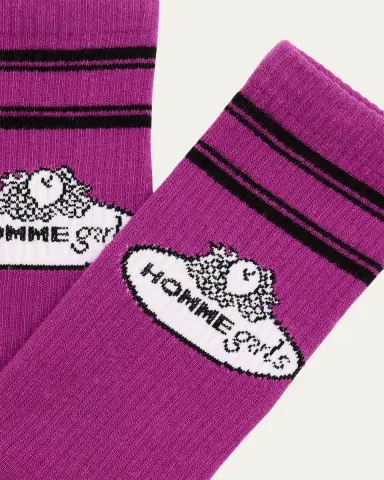 Hommegirls x Fruit Of The Loom 3-Pack Crew Socks | Thumbnail 2