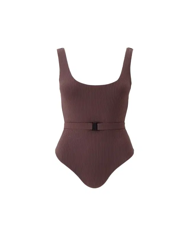 Rio Belted One-Piece Swimsuit