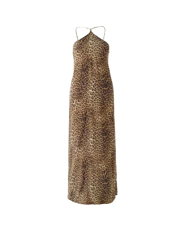 Melissa Odabash Sage eopard Maxi Dress