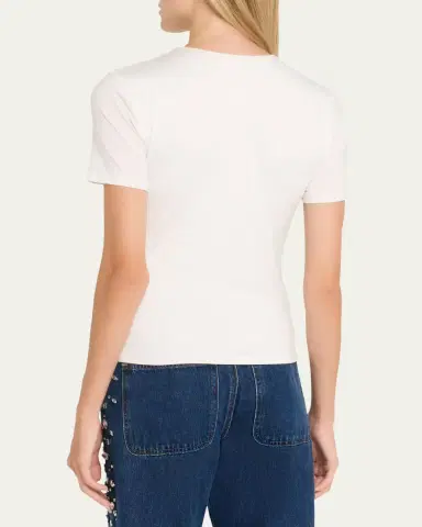 Veronica Beard Benedict Crewneck T-Shirt | Thumbnail 7 Veronica Beard Benedict Crewneck T-Shirt | Thumbnail 7