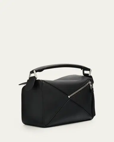 Loewe Puzzle Fringed Top-Handle Bag in Leather | Thumbnail 3 Loewe Puzzle Fringed Top-Handle Bag in Leather | Thumbnail 3