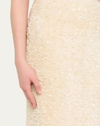 Vince Sequined Velvet Midi Skirt | Thumbnail 5 Vince Sequined Velvet Midi Skirt | Thumbnail 5