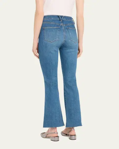 Veronica Beard Carolina Skinny Kick-Flare Jeans | Thumbnail 3