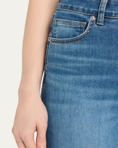 Veronica Beard Carolina Skinny Kick-Flare Jeans | Thumbnail 5