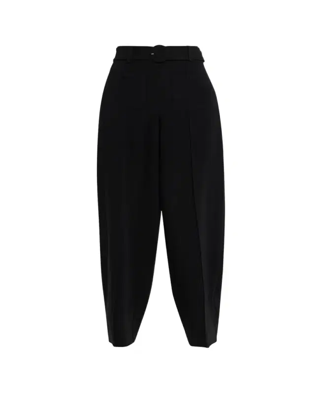 Cinq à Sept Renea Belted Wide Tapered Pants
