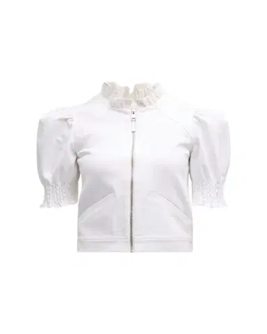 Cinq à Sept Anabella Short-Sleeve Zip-Front Jacket | Thumbnail 1