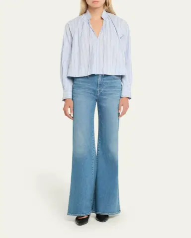 Veronica Beard Joplin High-Rise Flare Jeans | Thumbnail 2 Veronica Beard Joplin High-Rise Flare Jeans | Thumbnail 2