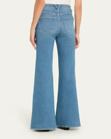 Veronica Beard Joplin High-Rise Flare Jeans | Thumbnail 3 Veronica Beard Joplin High-Rise Flare Jeans | Thumbnail 3