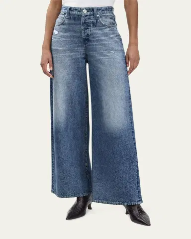 rag & bone rb Miramar Sofie Wide-Leg Jeans | Thumbnail 4