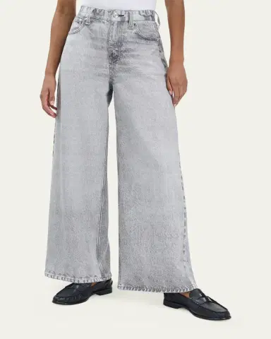 rag & bone rb Miramar Sofie Wide-Leg Jeans | Thumbnail 9