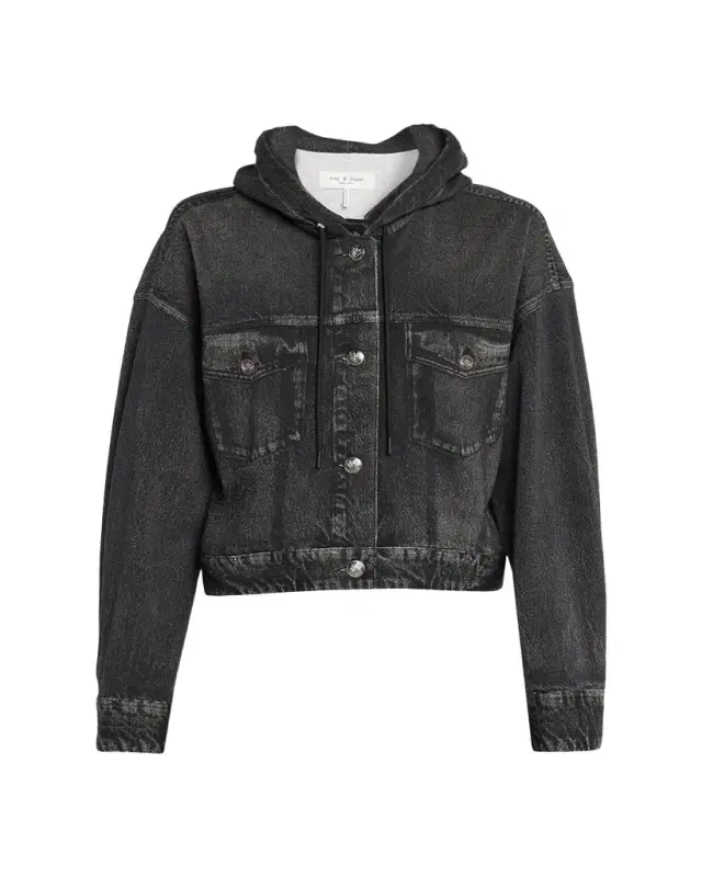 rag & bone rb Miramar Cotton-Terry Hoodie