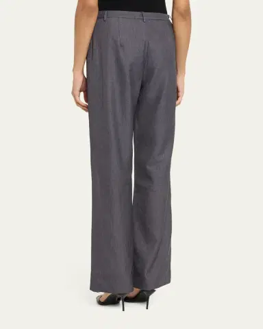 Aexae Pleated Twill Trousers | Thumbnail 3 Aexae Pleated Twill Trousers | Thumbnail 3