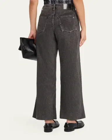 rag & bone Featherweight Andi Wide Ankle Jeans | Thumbnail 3
