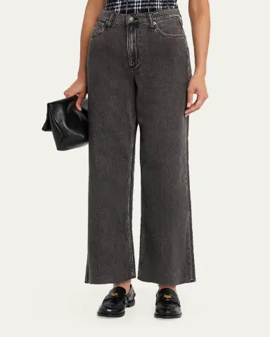 rag & bone Featherweight Andi Wide Ankle Jeans | Thumbnail 4