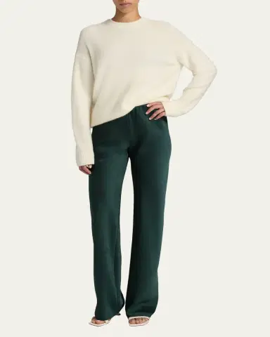 Vince Boiled Cashmere Crewneck Sweater | Thumbnail 2