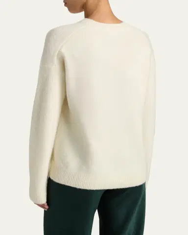 Vince Boiled Cashmere Crewneck Sweater | Thumbnail 3