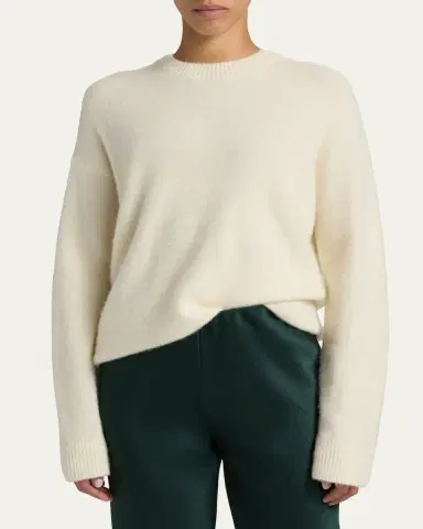 Vince Boiled Cashmere Crewneck Sweater | Thumbnail 4