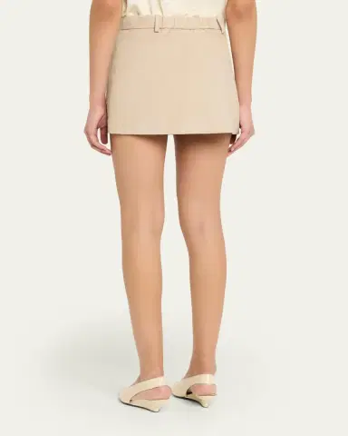 Aexae Suede Mini Skirt | Thumbnail 3 Aexae Suede Mini Skirt | Thumbnail 3