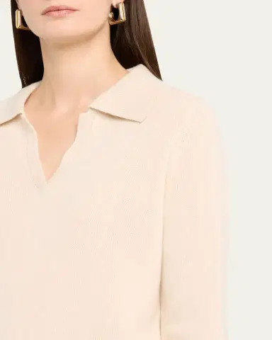 AEXAE Cashmere Polo weater | Thumbnail 5