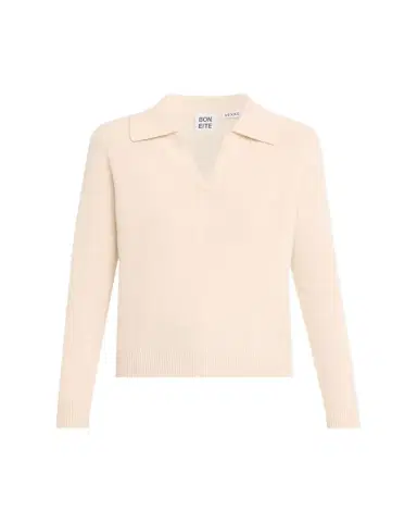 AEXAE Cashmere Polo weater | Thumbnail 1