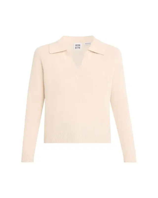 Cashmere Polo weater