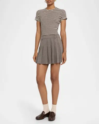 rag & bone Luca Stripe Rib-Knit Top | Thumbnail 2