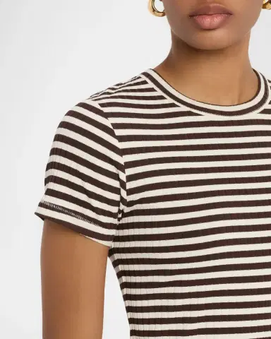 rag & bone Luca Stripe Rib-Knit Top | Thumbnail 5