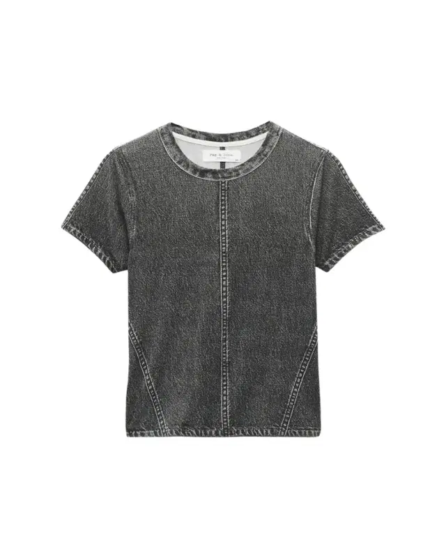 rag & bone rb Miramar Jersey Baby Tee