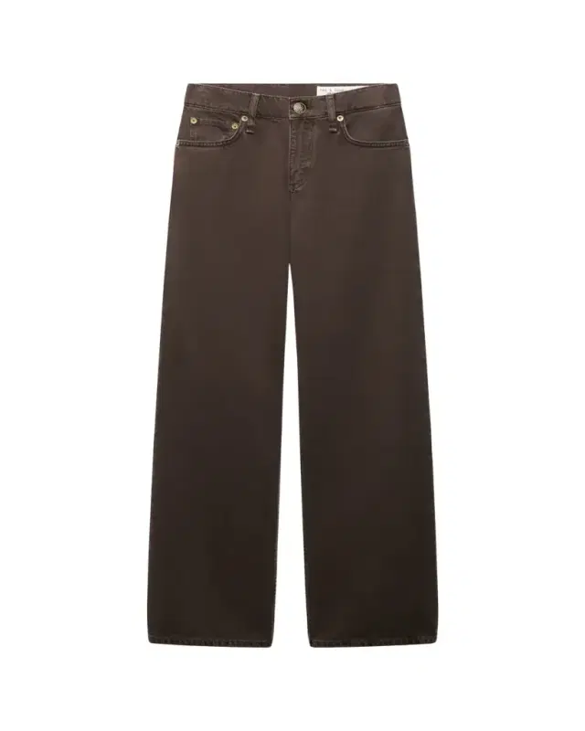 rag & bone Saige Low-Rise Relaxed Straight Jeans