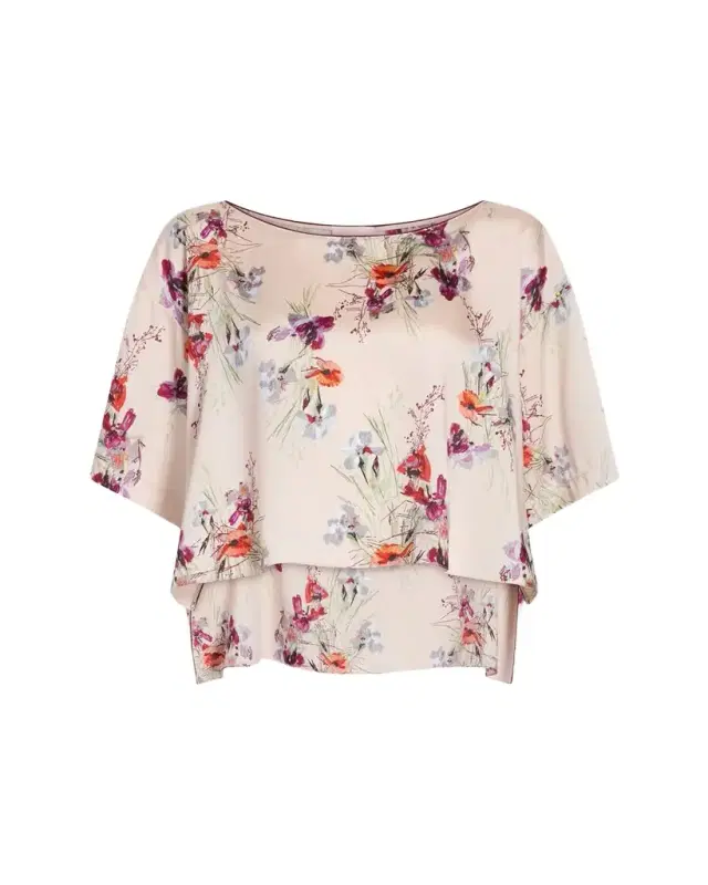 Cinq a Sept Alba Iris Bouquet Top