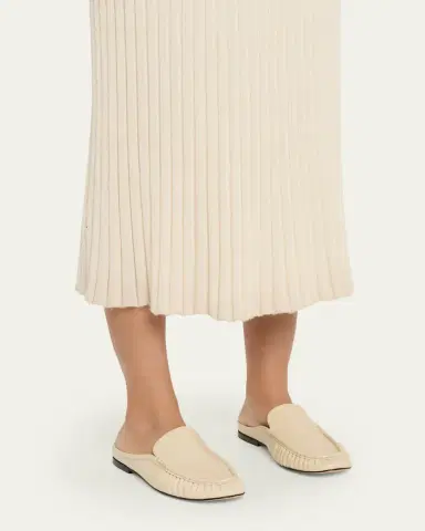Vince Tevin Leather Loafer Mules | Thumbnail 2 Vince Tevin Leather Loafer Mules | Thumbnail 2