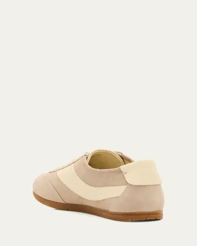 Vince LA Runner Suede and Leather Runner Sneakers | Thumbnail 4