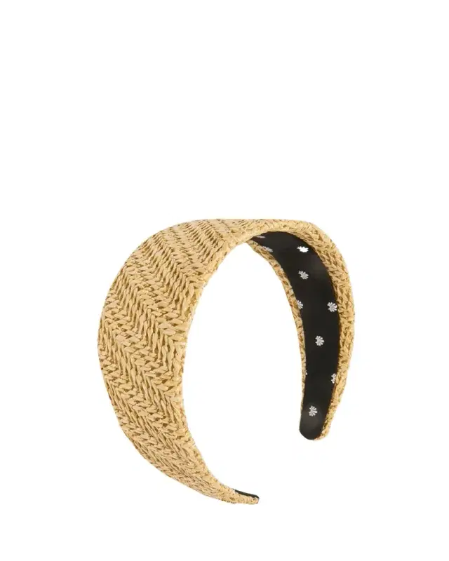 Lele Sadoughi Brigitte Raffia Headband