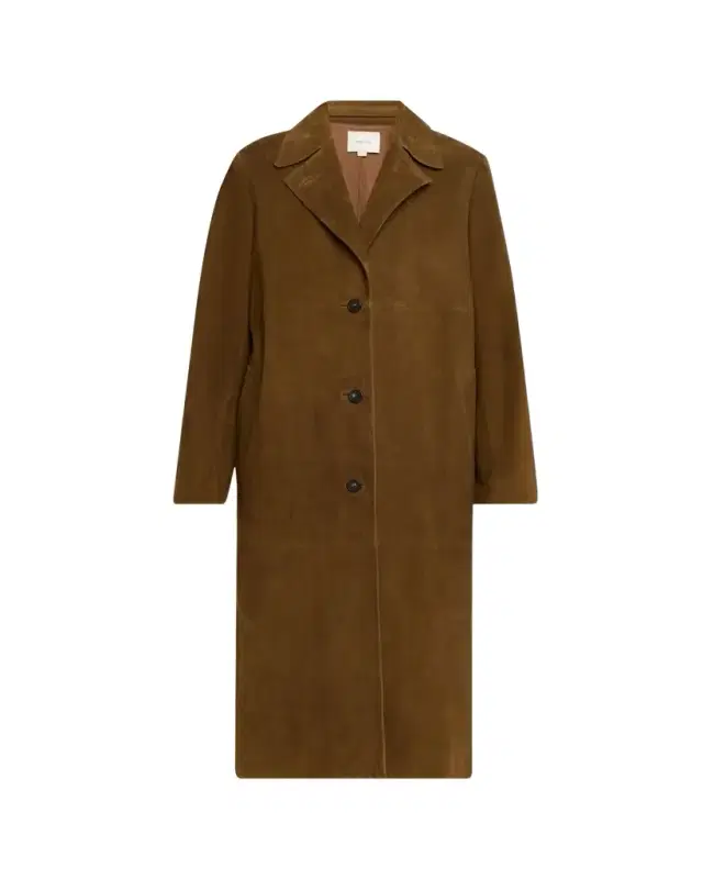 Vince Long Suede Coat