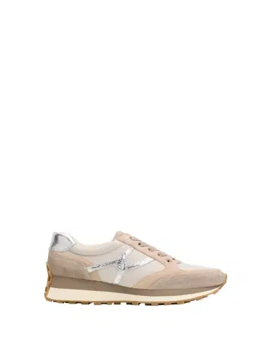 Veronica Beard Valentina Mixed Leather Retro Sneakers | Thumbnail 1 Veronica Beard Valentina Mixed Leather Retro Sneakers | Thumbnail 1